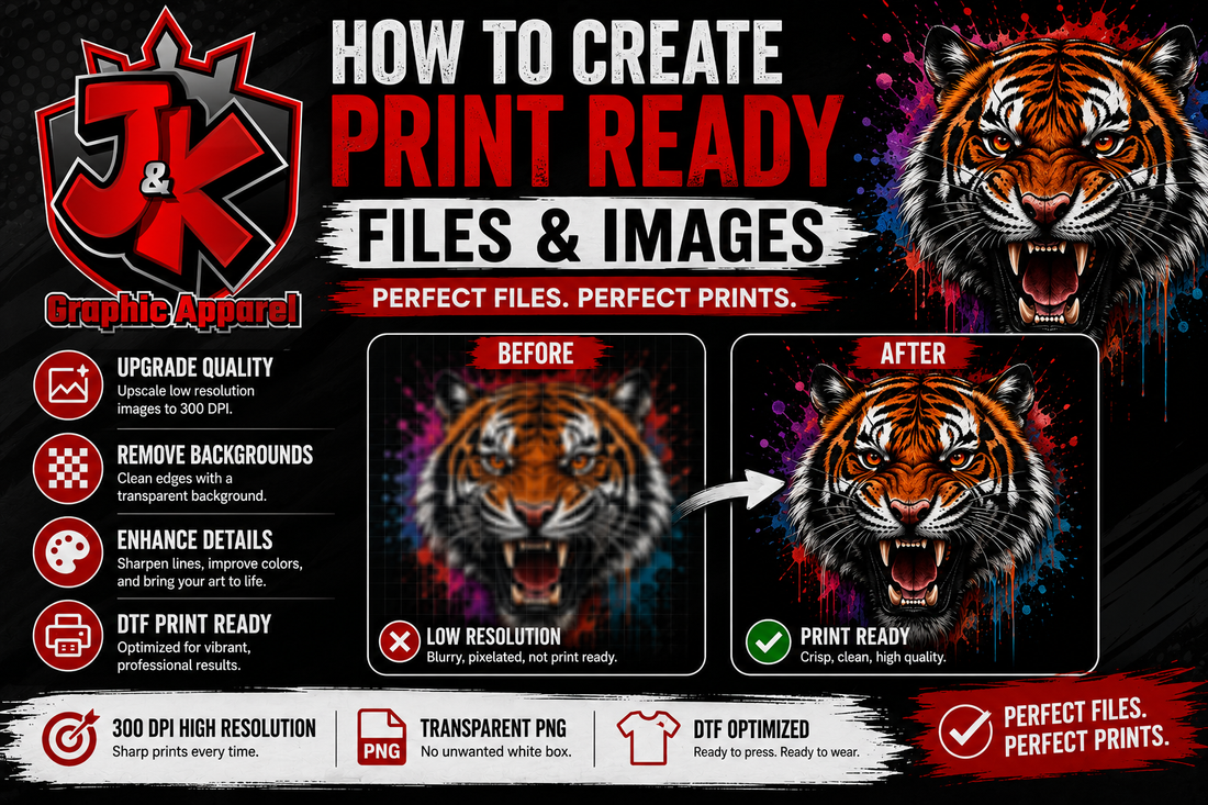 Create DTF Print Ready Files & Images